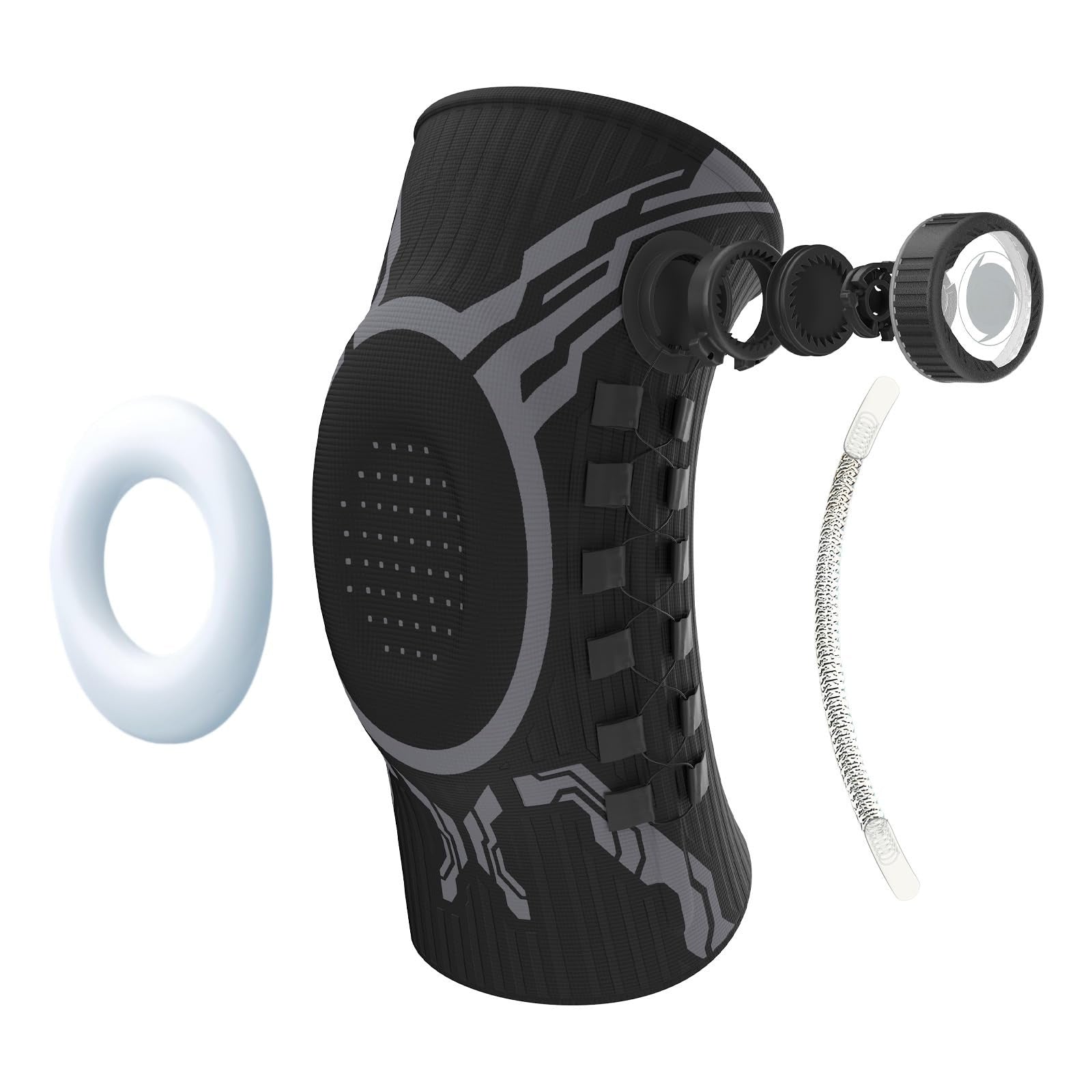 Adjustable Sports Knee Brace with Spring Support